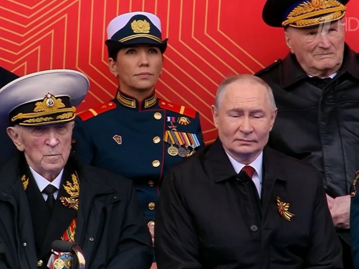 Путин на параде