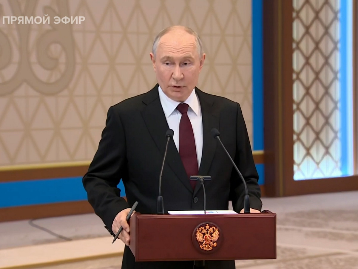 Путин в Астане