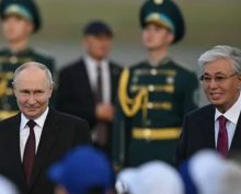 Путин в Казахстане