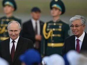 Путин в Казахстане