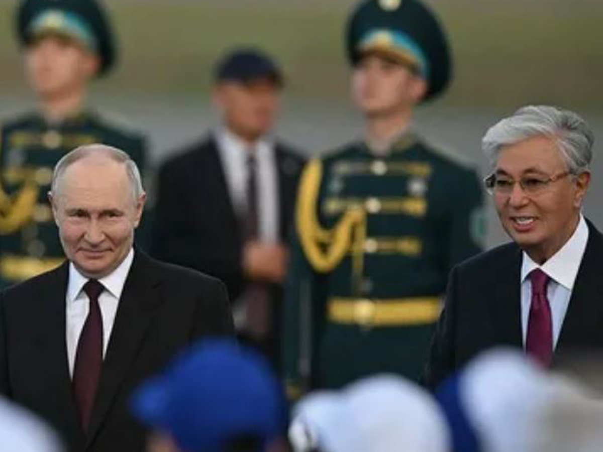 Путин в Казахстане