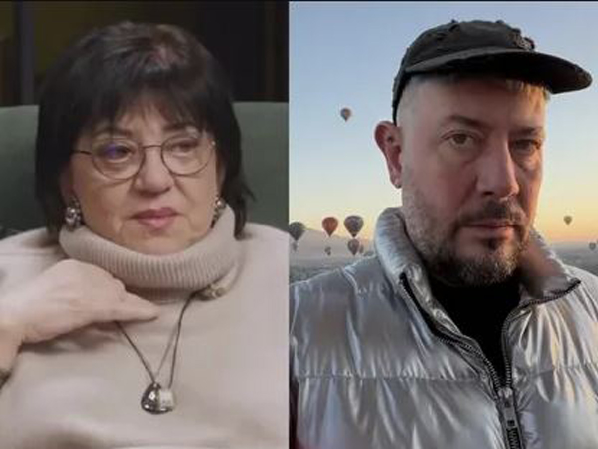 Татьяна Толстая и Артемий Лебедев