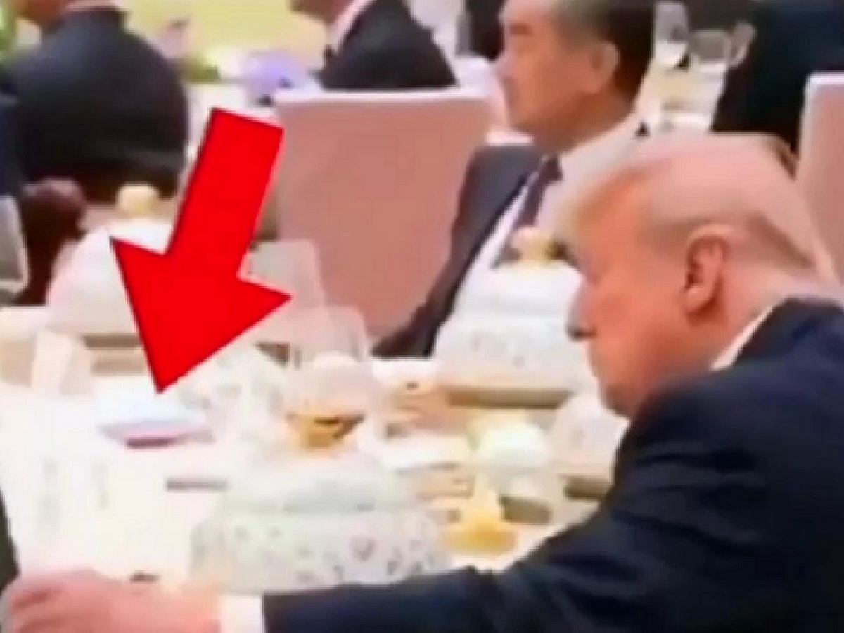 Трамп на ужине с Си Цзиньпином