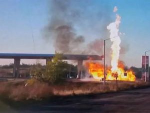 ВСУ вывели из строя обе АЗС в Энергодаре