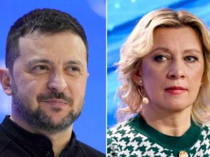 Захарова и Зеленский