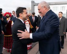 Зеленский и Лукашенко
