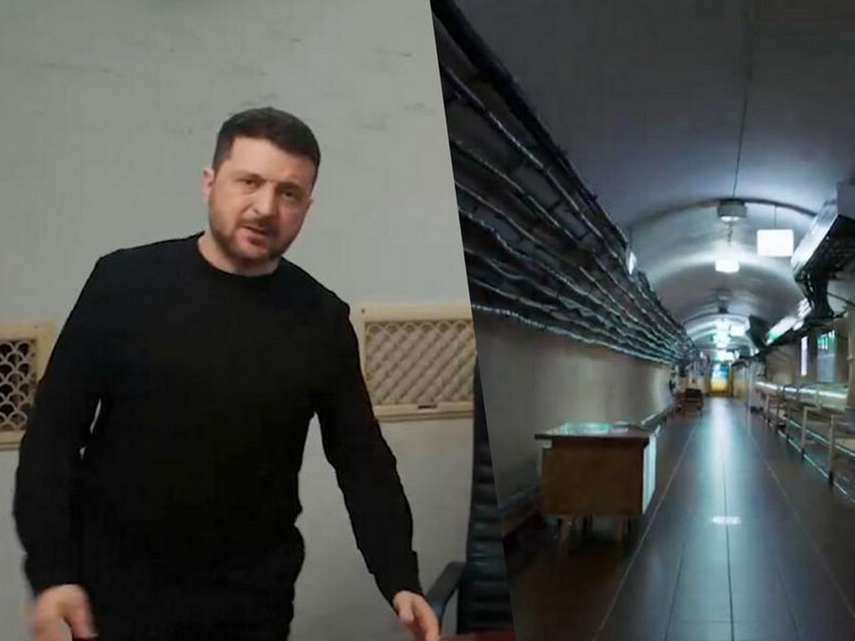Зеленский в бункере
