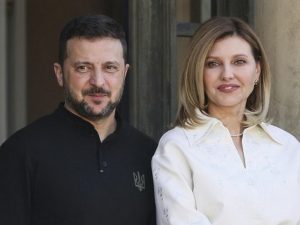 Зеленский с женой