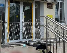 школе №5 в Севастополе  обрушился балкон