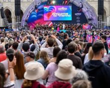 в Вене начался конкурс песни «Евровидение»