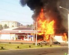 Взрыв на АЗС