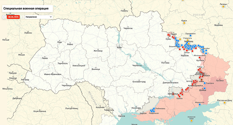 Карта Украина