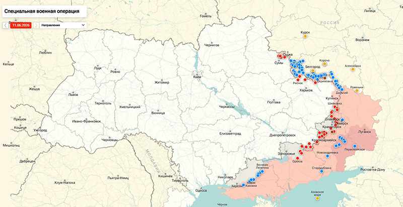 Карта Украина