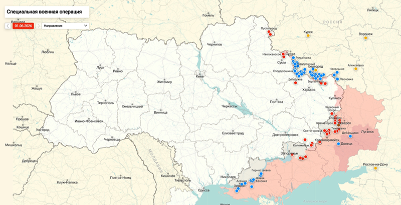 Карта Украина