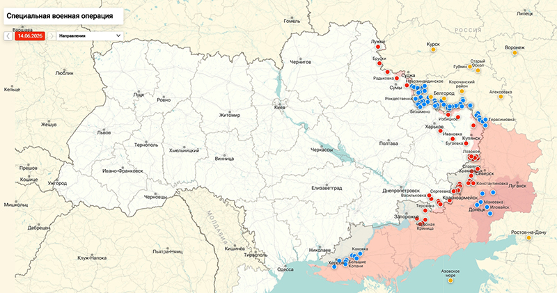 Карта Украина