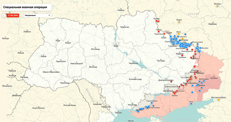 Карта Украина