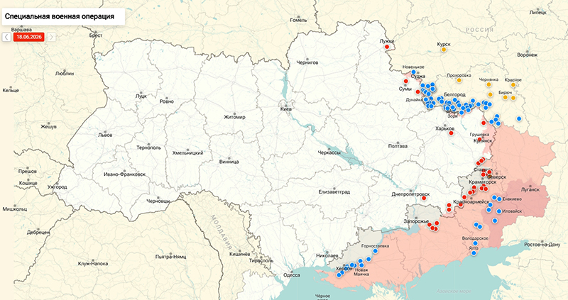 Карта Украина