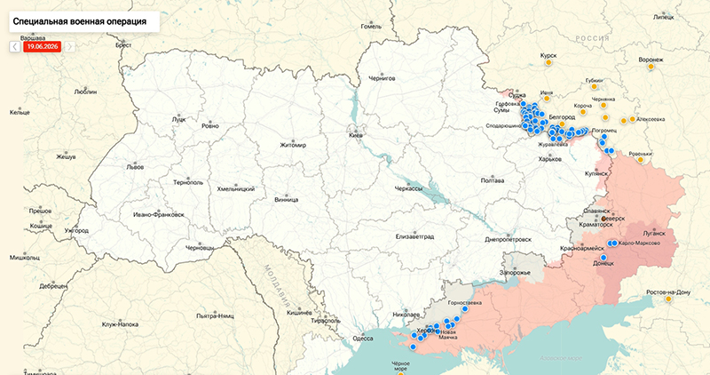 Карта Украина