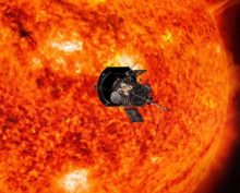 зонда NASA Parker у Солнца