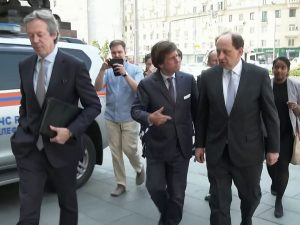 Послы Британии, Франции и Германии прибыли в МИД России