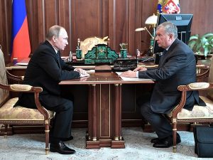 Путин и Сечин