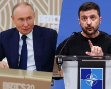 Путин и Зеленский