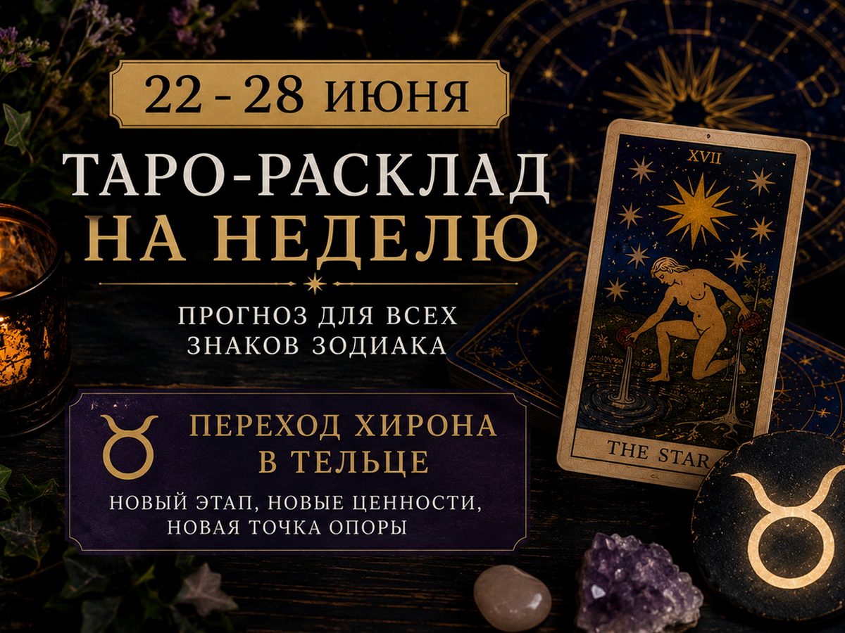 Таро с 22 по 28 июня