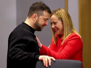 Зеленский Мелони