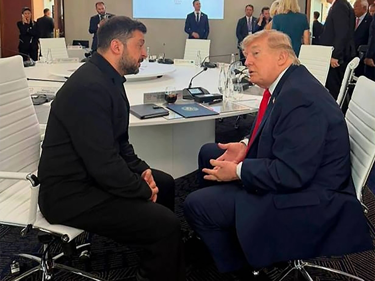 Зеленский Трамп
