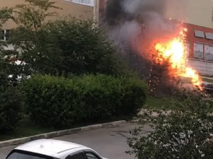 взрыв в Балашихе автомобиль
