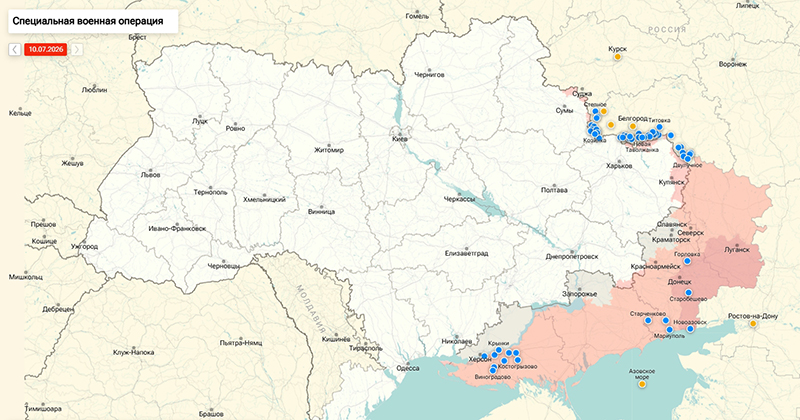 Карта Украина