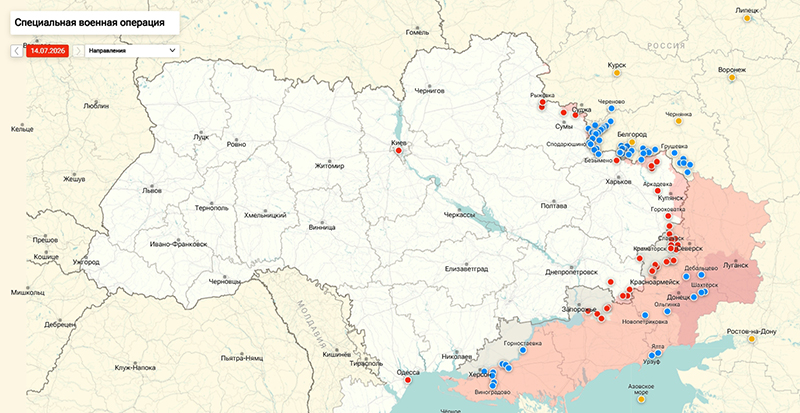 Карта Украина