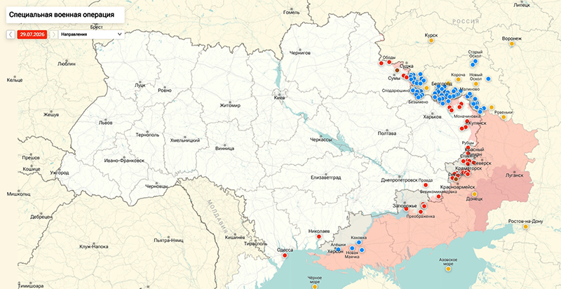 Карта Украина