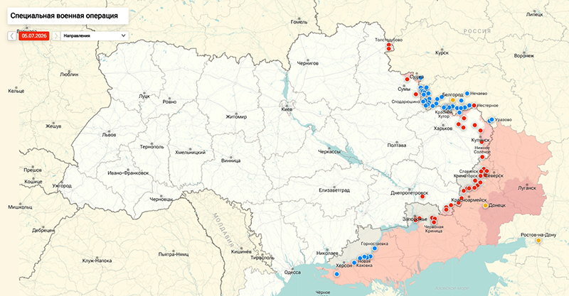 Карта Украина