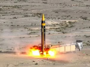 удар ракетой Ирана по Украине