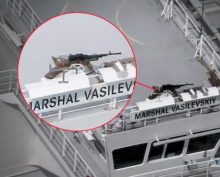 Россия устанавливает вооружение на танкеры