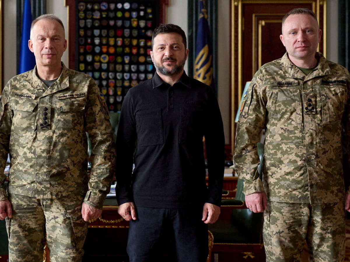 Сырский, Зеленский, Драпатый