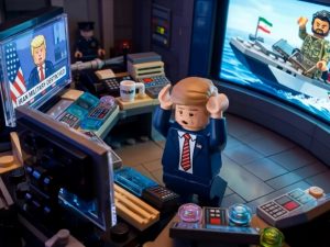Трамп- LEGO