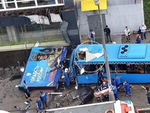 В крупном ДТП с автобусом в Москве пострадали 25 человек