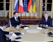 Зеленский и Путин в 2019 году