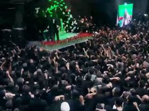 начались похороны хаменеи