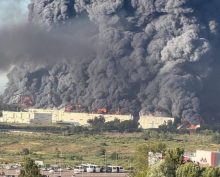 пожар в Электростали