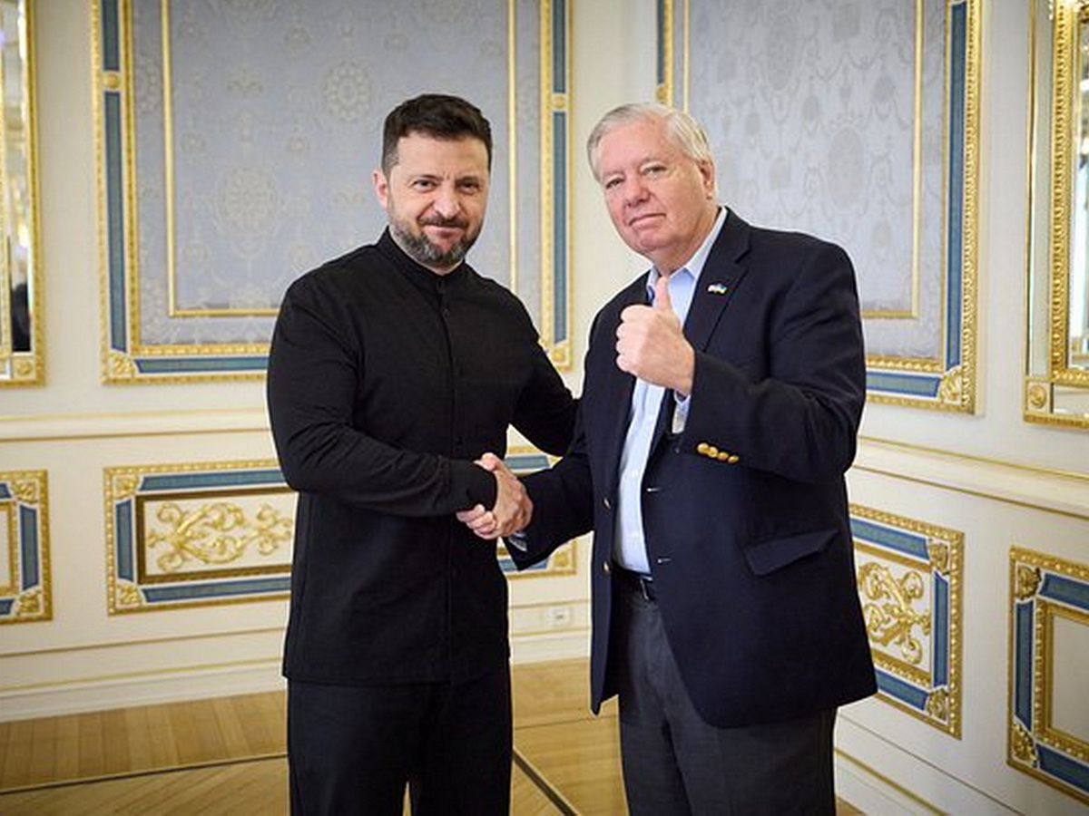 сенатор Грэм и Зеленский