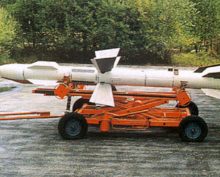 ракеты средней дальности с радиолокационным наведением Р-27,