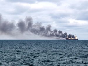 У берегов Румынии взорвался сухогруз с углем из США для Украины