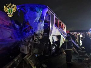 ДТП с автобусом в Ставрополье