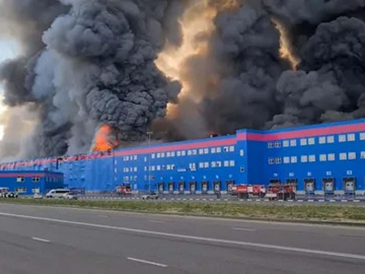 Ozon пожары на складах