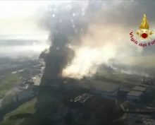 Под Римом взорвался завод боеприпасоа снабжающего ВСУ техникой и снарядами концерна