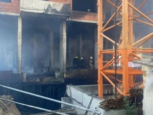 пожар в Омске