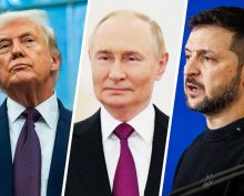 Трамп, Путин и Зеленский